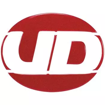Цветная эмблема-наклейка Jet Inoue для UD, жемчужно-красная 524440 красный