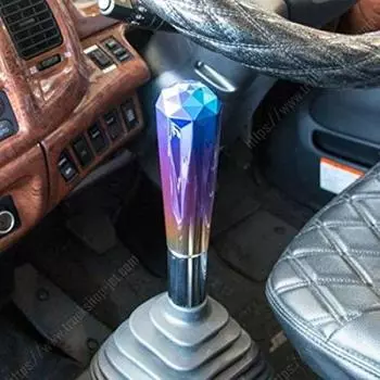 Jet Inoue Diamond Cut Shift Knob Gradient Length 115mm Diameter Size 561803 (JET) 12x1.75