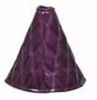 JET INOUE Fluffy Boot Covers with Double Galaxy 508109 Stitching, Purple,