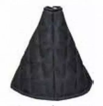 JET INOUE Fluffy Boot Double Stitch Black with Blue 508104 Covers, Nubuck, Thread, чёрный