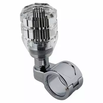 Ручка-спиннер JET INOUE с 8 квадратными прорезями, черная, 506162, с подшипниками, размер ручки, в комплекте шестигранный ключ и 2 резиновых прокладки 26~32 мм чёрный