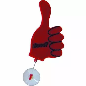 Jet Inouye 690506 690506 Truck Supplies Hula Reflector Flag, Red, 1 Piece