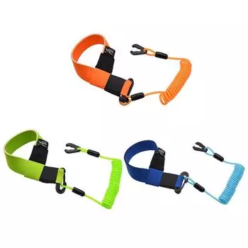 Страховочный шнур для гидроцикла с пряжкой, аварийный трос для гидроцикла YAMAHA 5 оранжевый