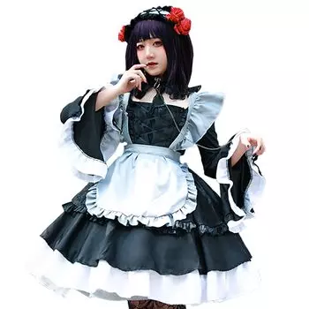 Эта кукла влюбляется Косплей One Piece Уми Китагава Сидзуку Куроэ [milky time] переодевание