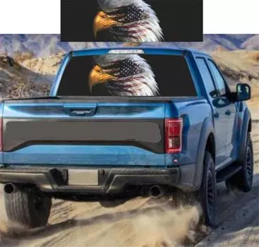 Эта перфорированная графика на окнах — простой и уникальный способ придать вашему автомобилю нужный штрих.