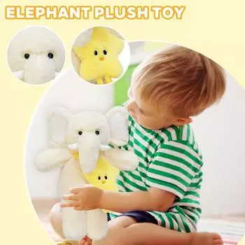 Эта плюшевая игрушка-слоненок — не просто мягкий и приятный друг, но и игрушка, которая несет в себе воспоминания о детстве. One Size