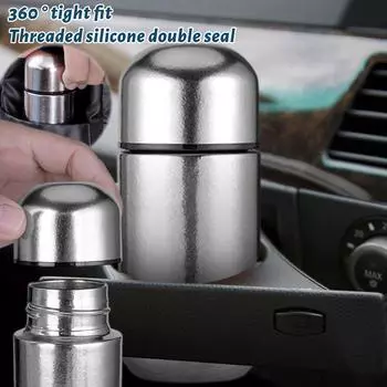 Эта термокружка с капсулой имеет небольшую емкость и может удовлетворить ежедневную потребность в питьевой воде.. Компактная и портативная конструкция делает его легким и простым в использовании One Size