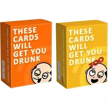 Эти карты заставят вас напиться. Веселые карты для взрослых, играющих в выпивку, для вечеринок, семейных и дружеских игр. Base game