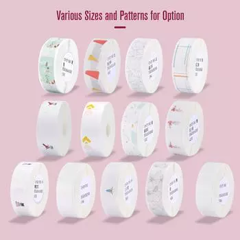 Этикетка для термопечати, бумага со штрих-кодом, цена, размер, имя, пустые этикетки, водонепроницаемые, устойчивые к разрыву, 12*22 мм 12x22mm (260 sheets)