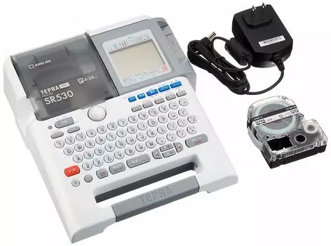 Этикетка Kingjim Label Writer PRO SR530 Tepla (Совместимая ширина: Ширина 4-24 мм)