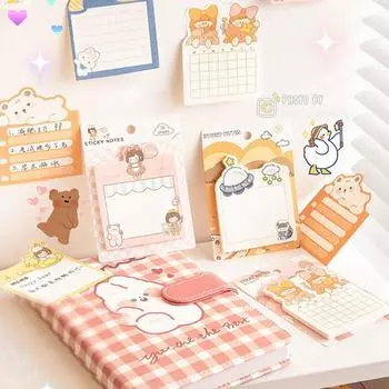 Этикетка Школьные канцелярские товары Список дел Этикетки Индексные наклейки Наклейки для заметок Клейкая этикетка Блокнот для заметок