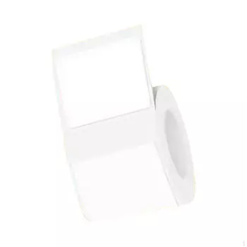 Этикетки для прямой термопечати, наклейки для этикеток, рулон 2x2 см, 300x/рулон, белый принтер для