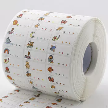 Этикетки с именем, детские бутылочки, гибкие канцелярские принадлежности для детского сада, записываемая бирка, наклейка на заказ 3cmx1.1cm