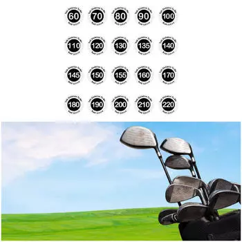 Этикетки с названием гольф-клуба для игроков в гольф оранжевый