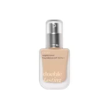[ЭТЮД] Двойная стойкая веганская основа (4 цвета) SPF 32 PA++ 30г 17C Light Vanilla
