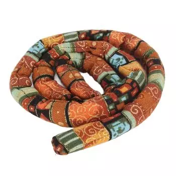 Этническая желтая спиральная резинка для волос дреды резинка для волос железная проволока держатель для хвоста для длинных вьющихся волос
