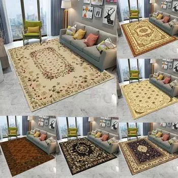 Этнические ковры в стиле ретро, турецкий персидский ковер для гостиной, прикроватная тумбочка, спальня, винтажный напольный коврик, коврик для входа, ковер, большой ковер 40X60cm-16x24in