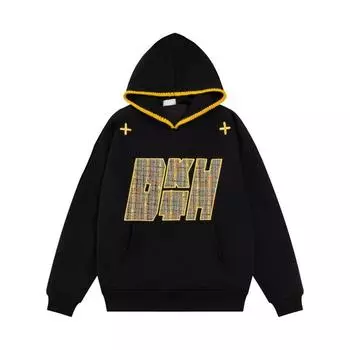 Этнический стиль, новый американский ретро-нашивка, вышитая толстовка, мужская и женская, весна и осень, модные парные толстовки M белый