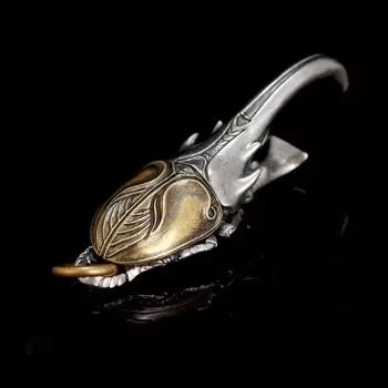 Этнический стиль, трендовый кулон, латунный жук, латунная открывалка для бутылок, металлический автомобильный брелок, подвеска, мужской подарок, дизайн, вдохновленные ювелирные изделия 1pcs