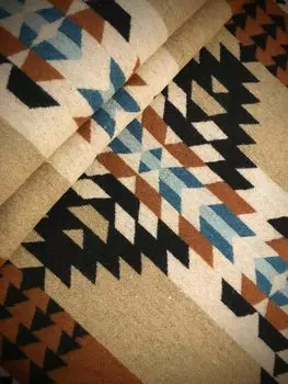 Этнический жаккард Плотная ткань Хлопок Материал Обрезки Native Pattern Ortega Материалы для рукоделия Товары для рукоделия Сумки ручной работы Аксессуары Изготовление работ