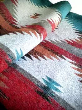 Этнический жаккард Плотная ткань Ткань Хлопок Материал Обрезки Native Pattern Ortega Материалы для рукоделия Товары для рукоделия Сумки ручной работы Аксессуары Making Works