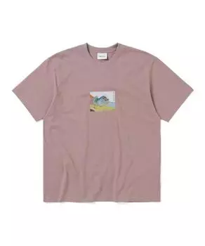 Это никогда не Amped Tee Dusty Pink S