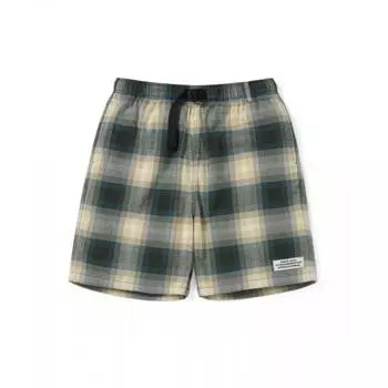 Это никогда не было Beted Check Short Brown S