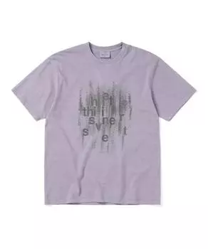 Это никогда не было, футболка Brushed Paint Tee Lavender S