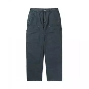 Это никогда не было вымытым плотницким брюкам темно-синего цвета XL