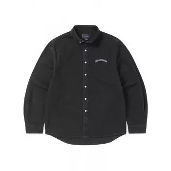 Это никогда не та рубашка из вымытого денима черного цвета S