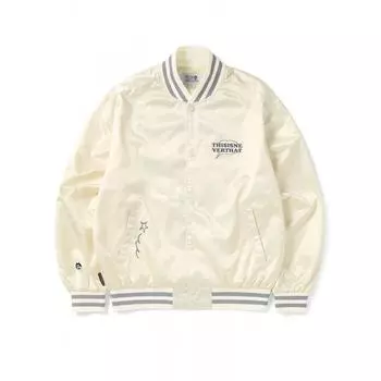 Это никогда не Tnt Felix Satin Jacket Off White S