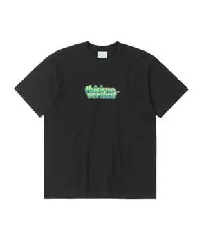 Это никогда не тот Градиент Старый Логотип Футболка Черный S