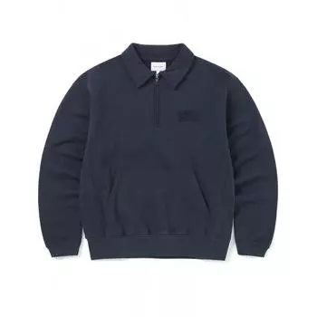 Это никогда не тот свитшот-полумолния с капюшоном темно-синий S