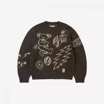 Это никогда не вязаный свитер с иконографией Gd Gd243kknpk01 L