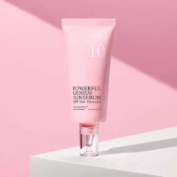 Это Skin Powerful Genius Sunserum SPF50 + PA ++ 40 мл