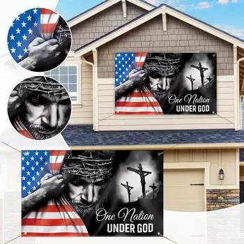 Этот флаг карнавала в честь Дня независимости — ваш страстный флаг! Раскройтесь против ветра, излучайте подавляющее присутствие и делайте себя сильным One Size