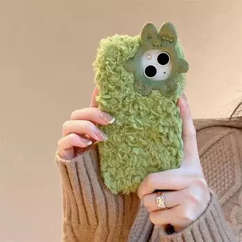 Этот мягкий, милый, объемный чехол в виде кролика совместим с iPhone 15 Pro Max, 14, 13 и 11 и обеспечивает полную защиту и защиту от падений. Apple 11 Pro Max