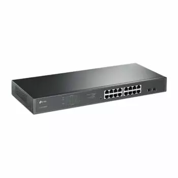 JetStream Gigabit Easy Smart Switch TP-LINK TL-SG1218MPE 16-портовый PoE/PoE+