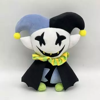 Jevil Talking Plush Undertale Ralsei Plush Figure Toy Игрушка Deltarune Plush Toy Club Lovely Ralsei Lancer Plushs Рождественский подарок 28 см Joker Height 28cm