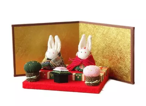 Jewel Hina Hina Компактный милый креповый мини-размер ручной работы