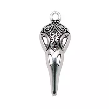 Jewellery Making Supplies Skull Beak Skeleton Bird Charms Lot Pendant 10pcs