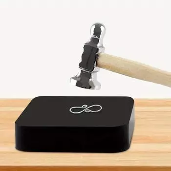 Ювелирный верстак резиновый блок для инструмента для ремонта ювелирных изделий штамповки ковки чёрный