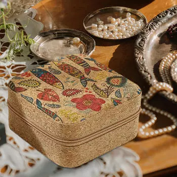 Jewelry Box Container Multifunctional Organizer Storage Case for Pendant Charms Stud Style A