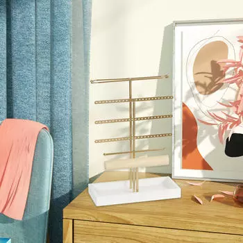 Jewelry Display Stand Earring T Modern Shape Storage Rack