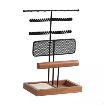 Jewelry Display Stand Necklace Holder Tabletop Earrings Pendant for Living Room