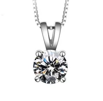 Jewelry Foreign Trade, Popular Fashion Simulation Diamond Eight Hearts Eight Arrows 2 Carat Pendant