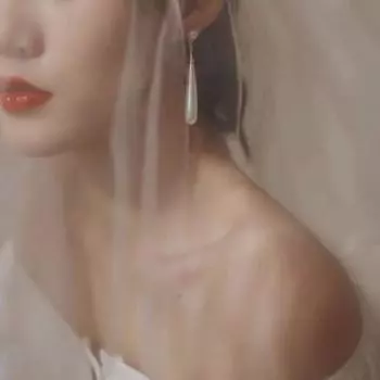 Jewelry Long Earring Pearl Earrings Water Drop Earrings Female Stud Earrings Korean Style Earrings золотой