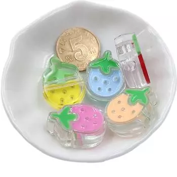 Изготовление ювелирных изделий своими руками для 4 шт. ожерелье браслет свободные бусины сердце клубника оптовая продажа кулон 24mm Round Heart розы красного