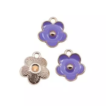 Jewelry Making Supplies Flower Charms Items Men Accessories 10pcs