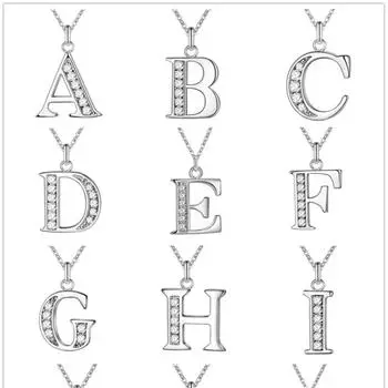Jewelry Necklace Hot Sale 26 Letter Necklace A-Z Accessories